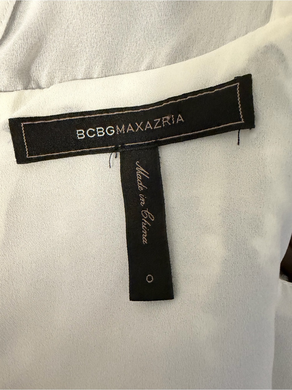 BCBG Maxazria Black, White & Yellow Sleeveless Colorblock Sheath Dress, 0 - Picture 6 of 8